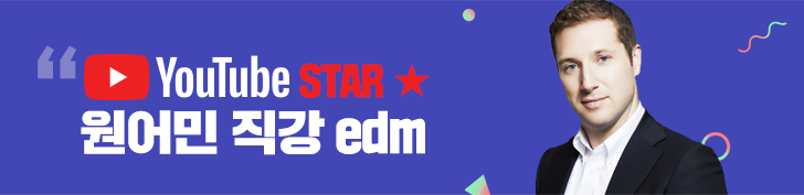 youtube star 원어민 직강 edm