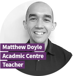Matthew Doyle Acadmic Centre Teacher